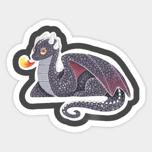 Black Dragon Sticker